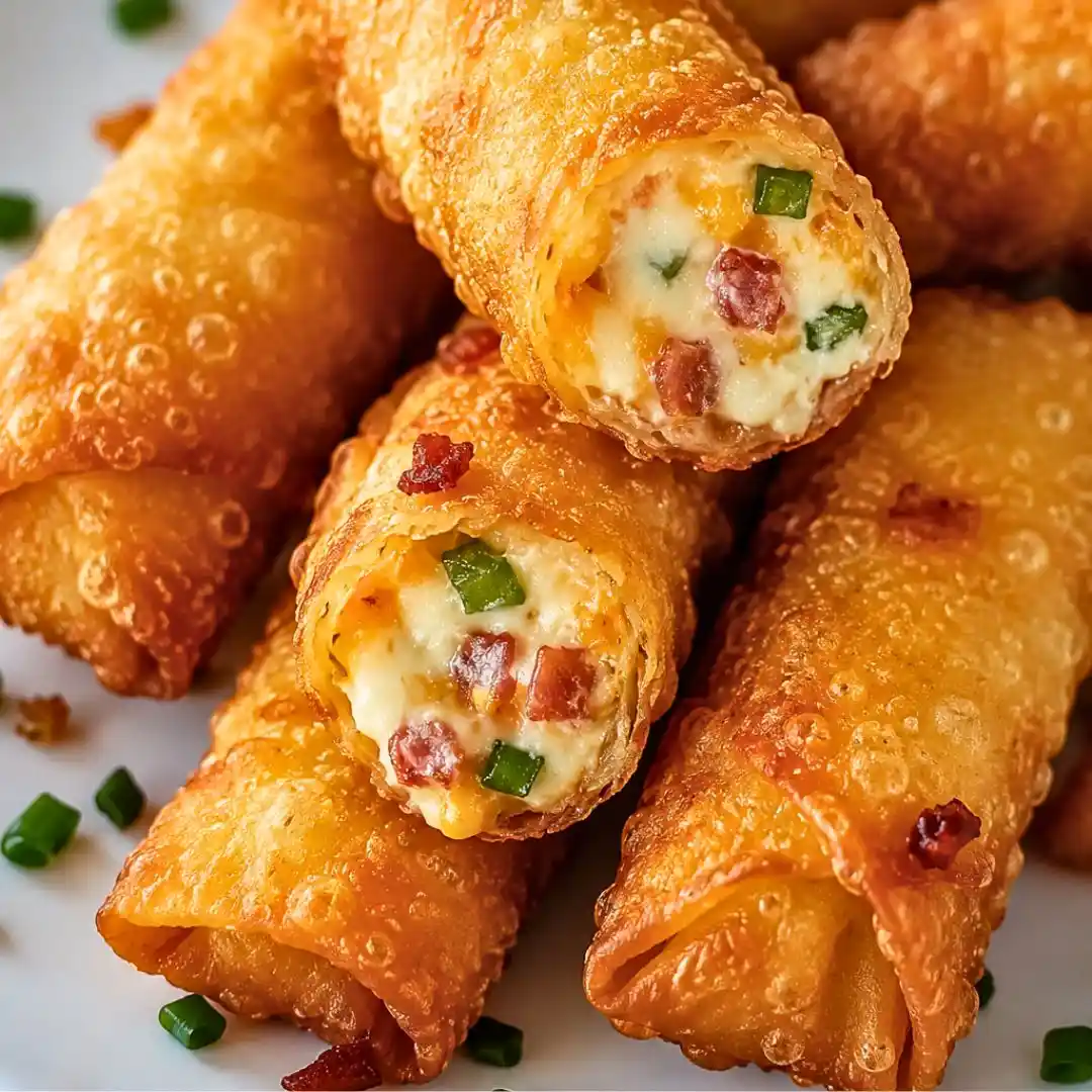 Mini Jalapeño Popper Egg Rolls 4 Mini Jalapeño Popper Egg Rolls