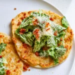 Smash Chicken Caesar Tacos