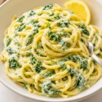 Lemon Ricotta Pasta & Spinach: A Quick and Creamy Delight