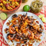 Teriyaki Grilled Shrimp and Pineapple