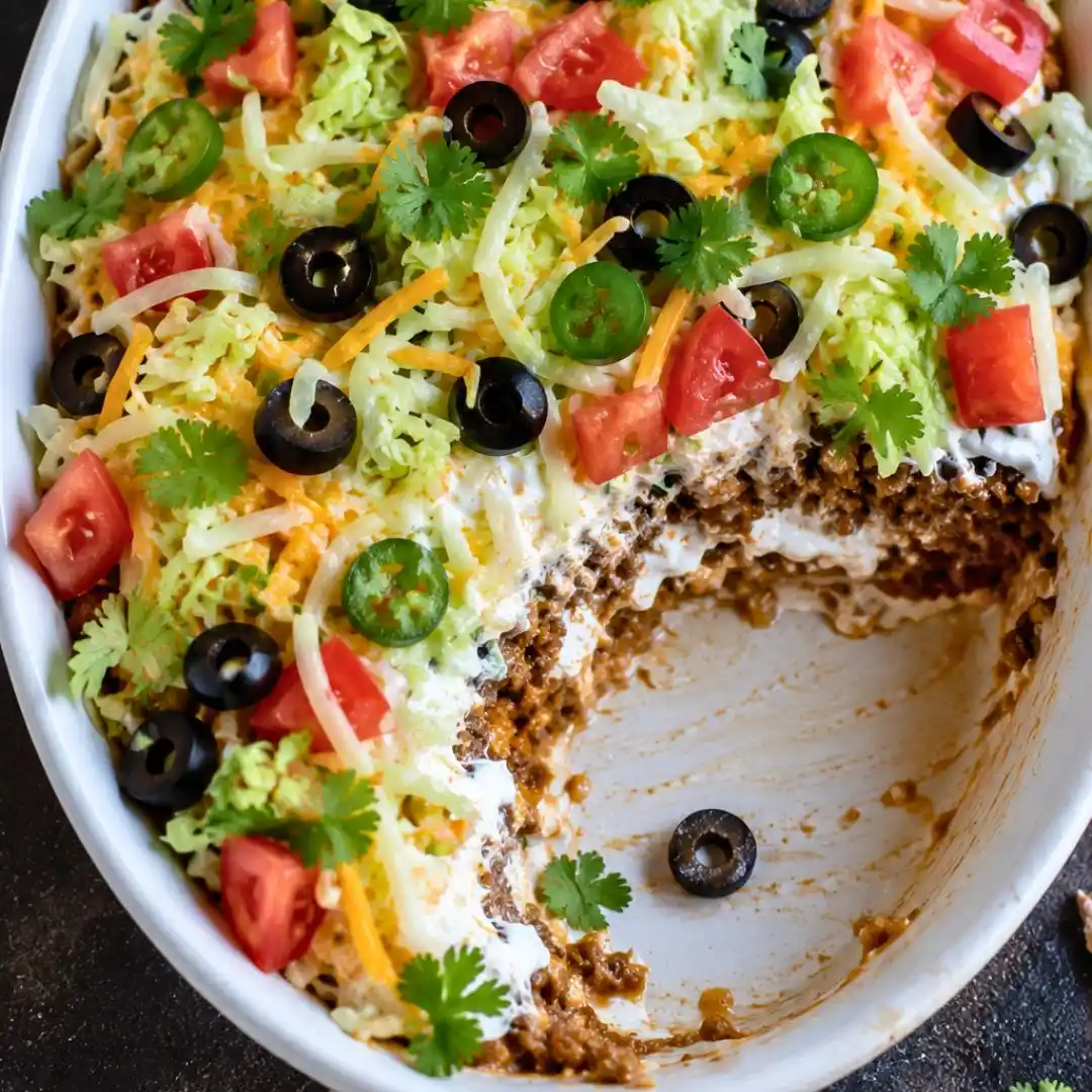 Low Carb Taco Casserole Recipe 4 Low Carb Taco Casserole Recipe