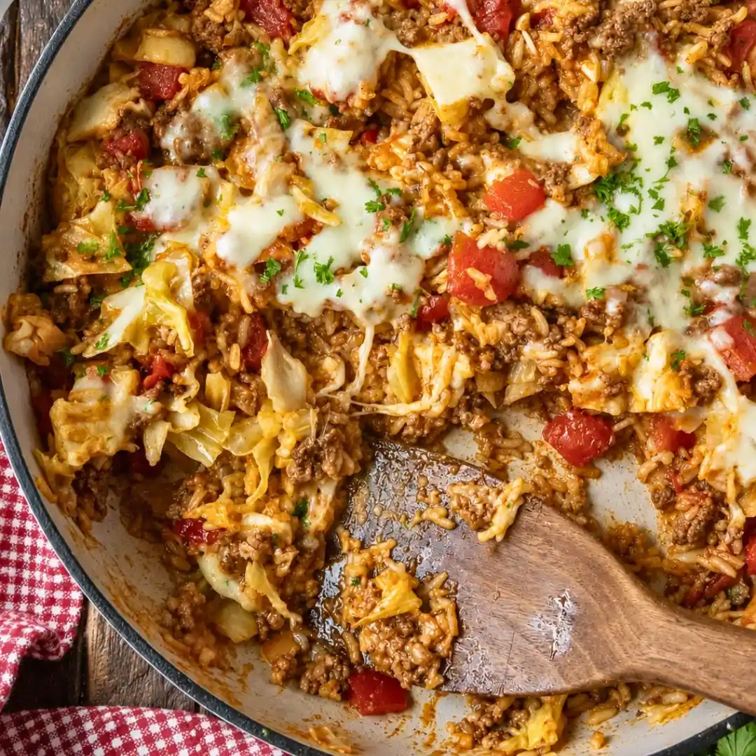 Unstuffed Cabbage Roll Skillet 4 Easy Dinner Ideas with Unstuffed Cabbage Roll Skillet