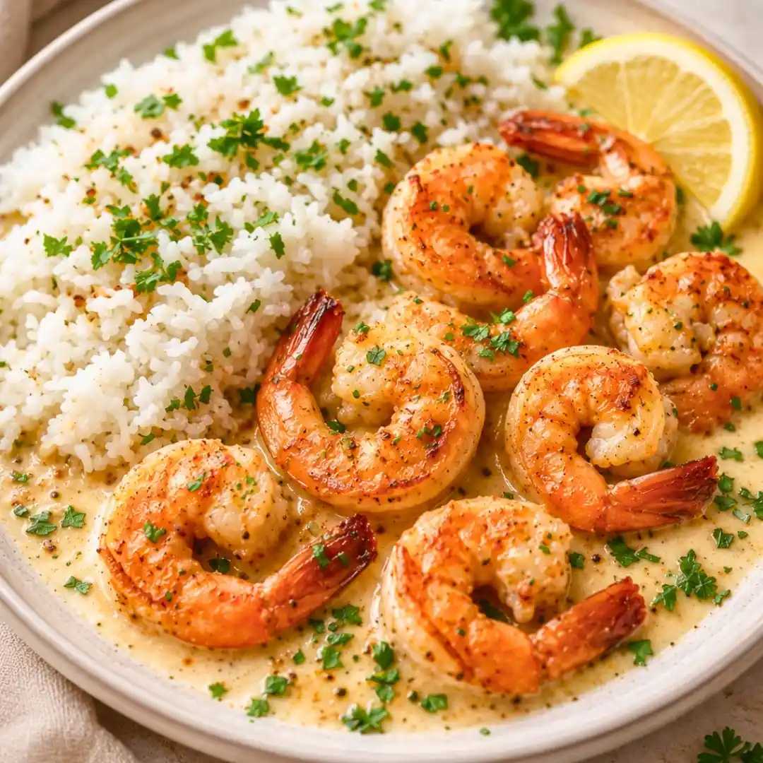 One-Pan Creamy Garlic Butter Shrimp and Rice — Easy 30-Minute Meal 4 One-Pan Creamy Garlic Butter Shrimp and Rice — Easy 30-Minute Meal