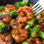Honey Garlic Butter Shrimp and Broccoli