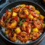 Sweet Chili Pineapple Shrimp