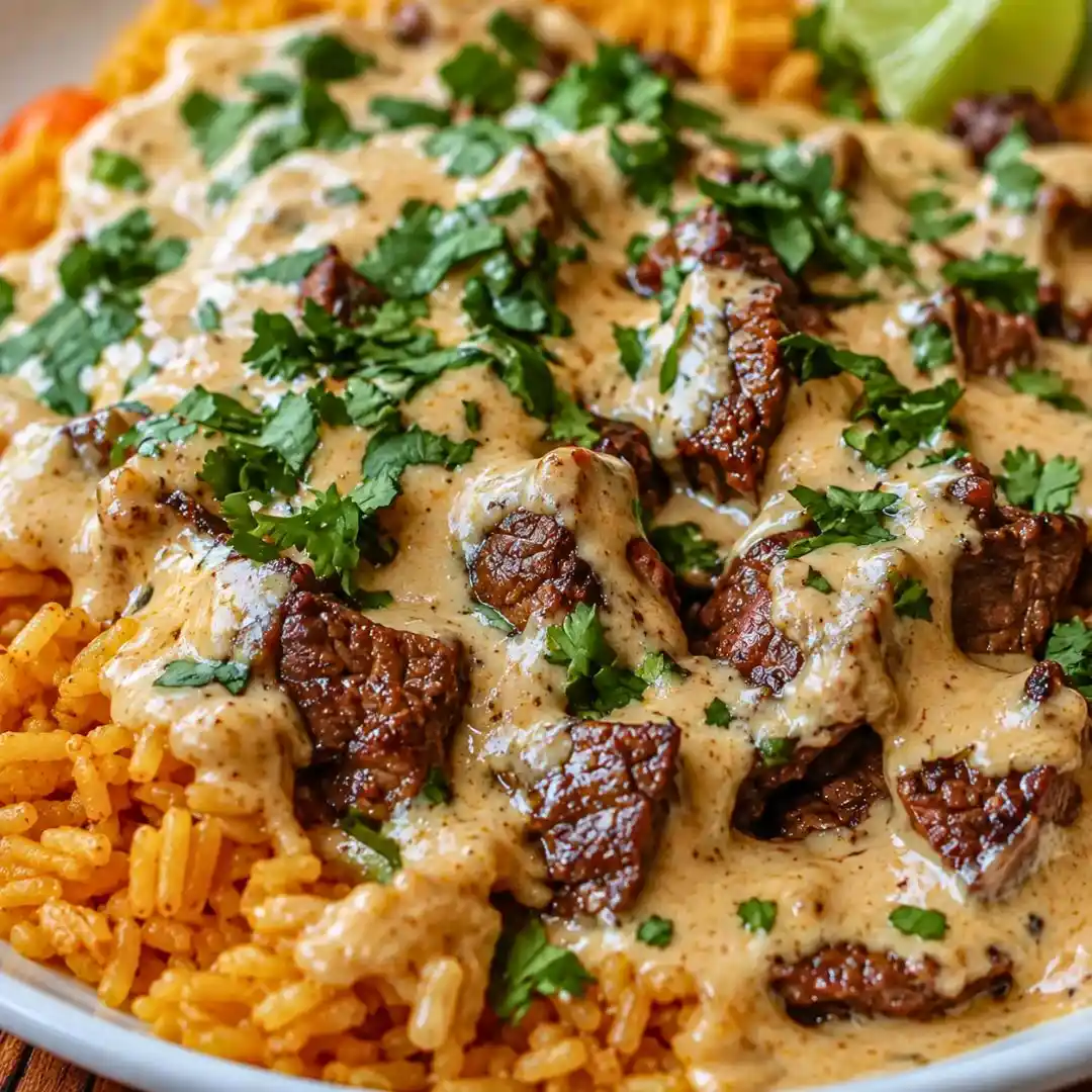 Easy Steak & Queso Rice for a Cozy Night 4 Easy Steak & Queso Rice for a Cozy Night