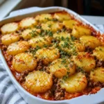 Easy Hamburger Potato Casserole Recipe