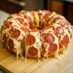 Irresistible Pepperoni Pizza Monkey Bread