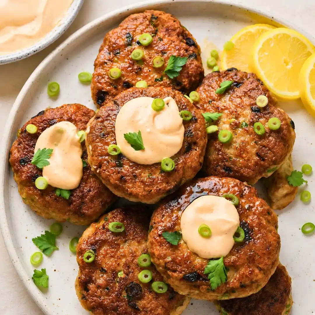 Savory Gluten-Free Chicken Patties 4 Savory Gluten-Free Chicken Patties