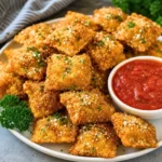 Crispy Golden Fried Ravioli