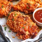 Baked Hot Honey Chicken (Super Crunchy!)