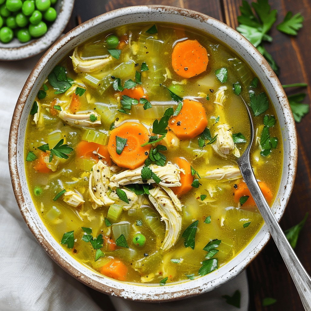 Turmeric Chicken Soup