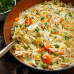Creamy Chicken Pot Pie Orzo