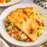 The BEST Healthy Chicken Pot Pie (High-Protein & Comfort Food)
