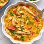 Weeknight Chicken Tikka Masala Soup