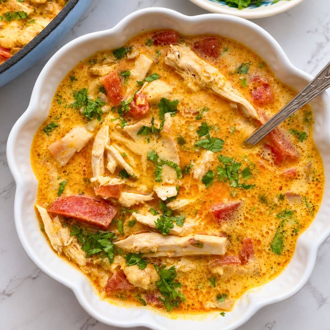 Weeknight Chicken Tikka Masala Soup