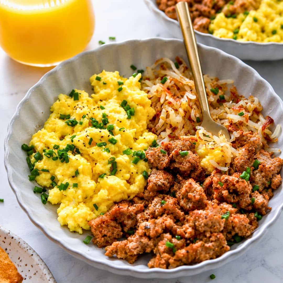 Easy High Protein Breakfast Bowl