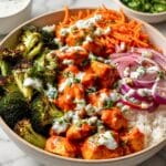 High Protein Buffalo Chicken Bowl