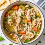 Healthy Homemade Chicken Barley Soup