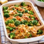 Creamy Chicken Quinoa and Broccoli Casserole
