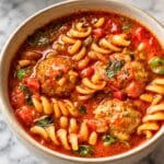 healthy Simple Meatball Soup