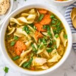Best Chicken Noodle Soup with Egg Noodles