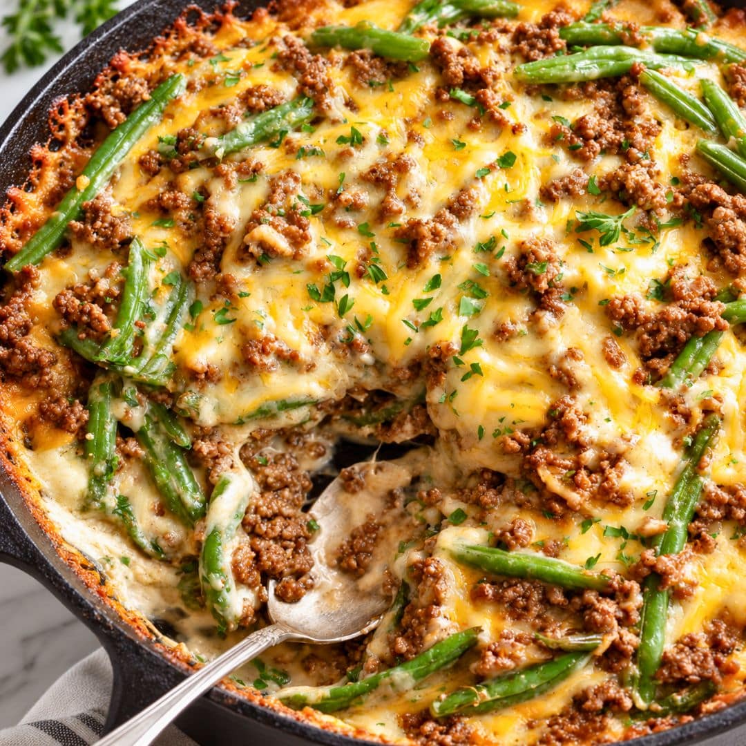 Hamburger Green Bean Casserole