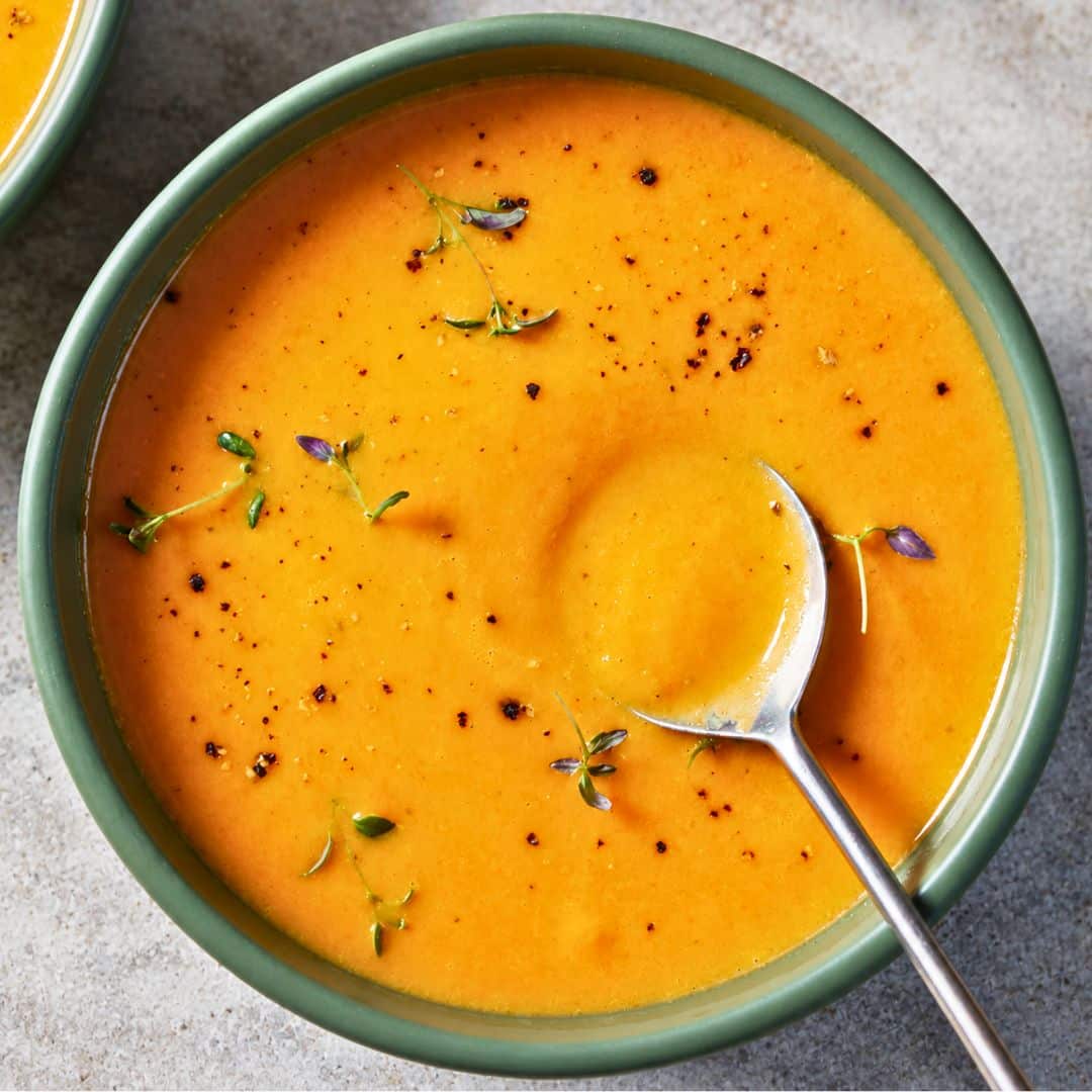 Creamy Homemade Carrot Soup